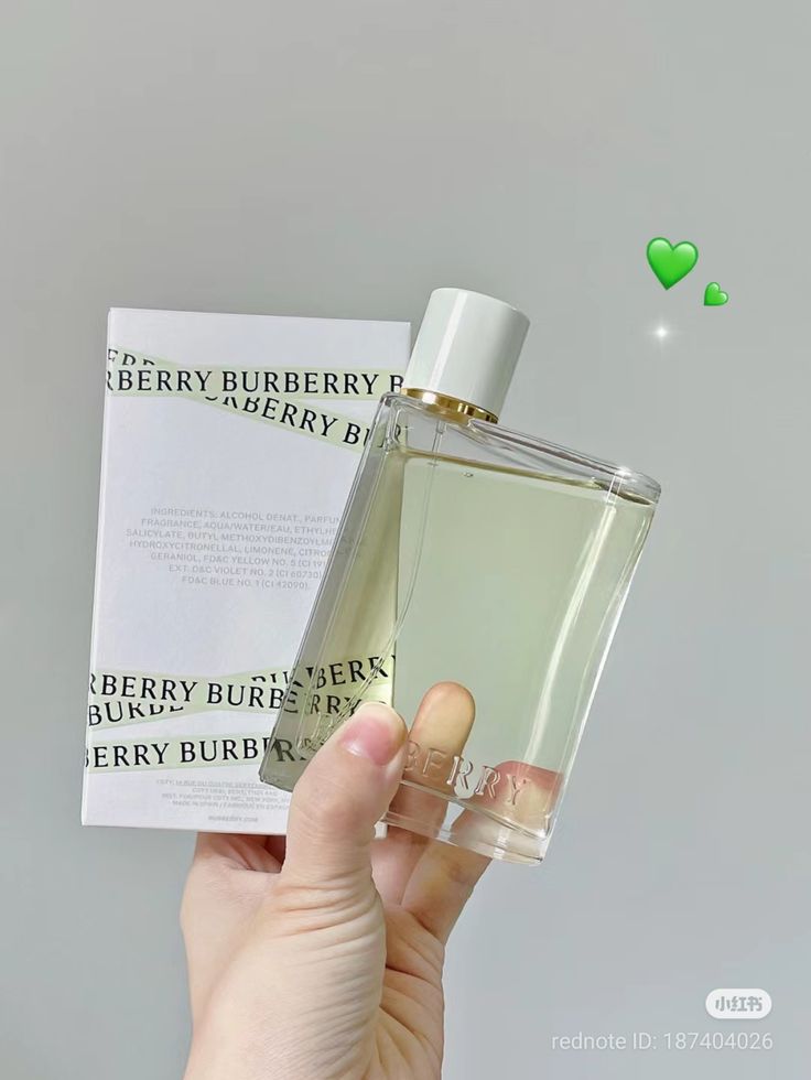 Close-up of Burberry Her Eau de Toilette 100ml fragrance for women - luxurious packaging