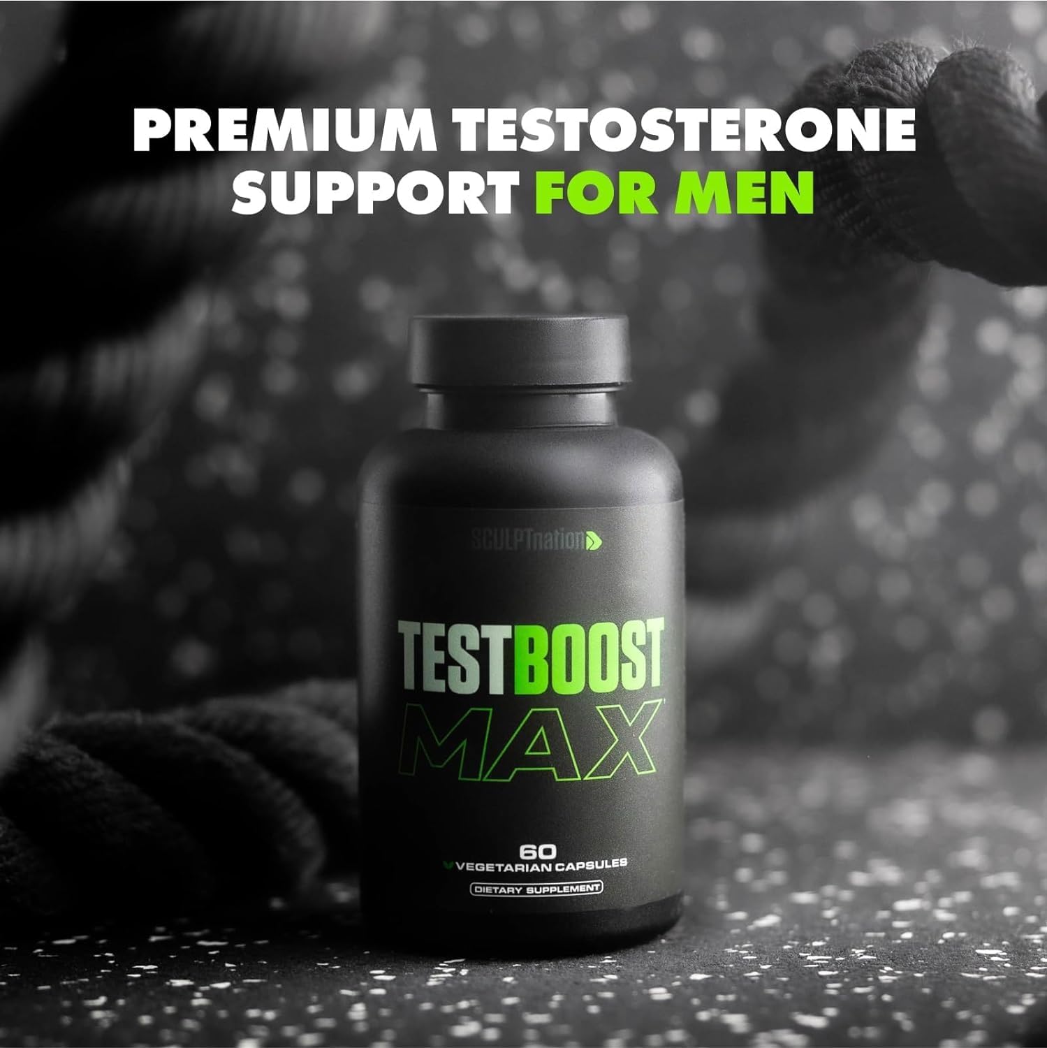 Test Boost Max - Testosterone Supplement - 60 Caps