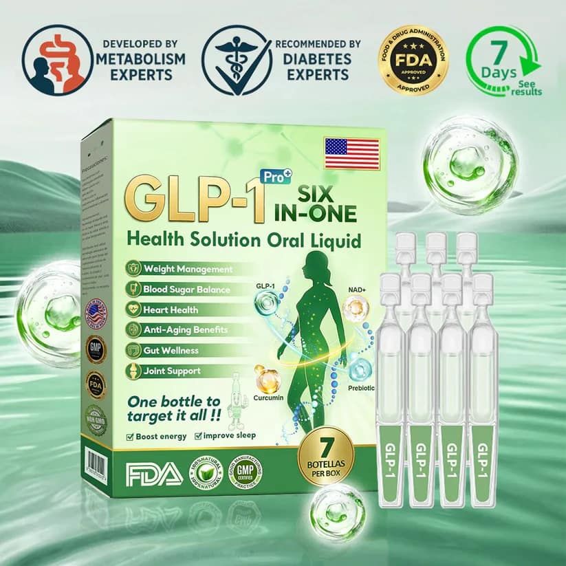 GLP-1 SIX in ONE Solution Oral Liquid GLP-1 SIX-in-ONE Solution Oral Liquid Natural GLP-1 Supplement Drops for Women and Men