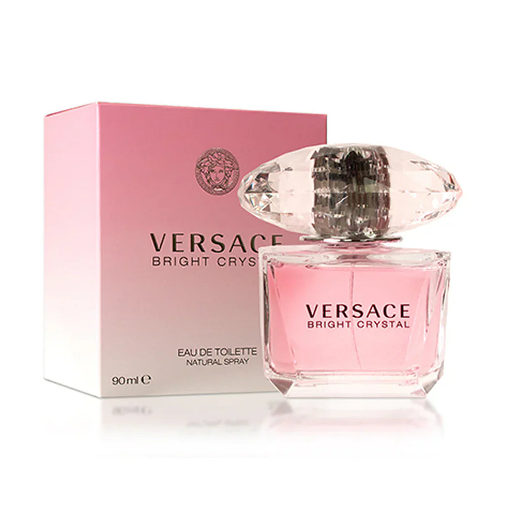Versace Bright Crystal Eau de Toilette 90ml – Women’s Fragrance