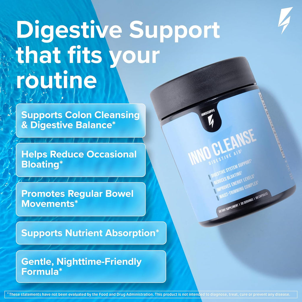 Inno Cleanse Waist Trimming Complex Digestive System Supps - 60 Caps