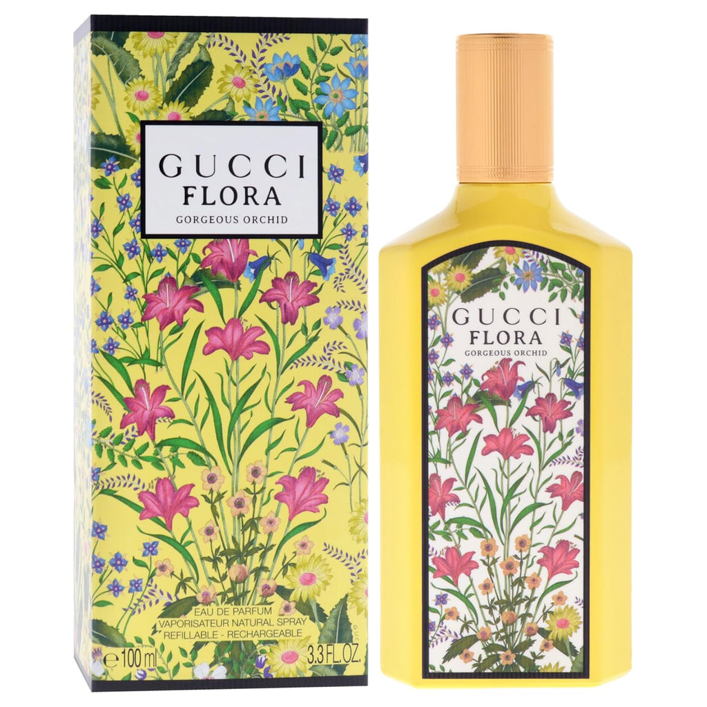 Bottle of Gucci Flora Gorgeous Orchid Eau De Parfum 100ml perfume