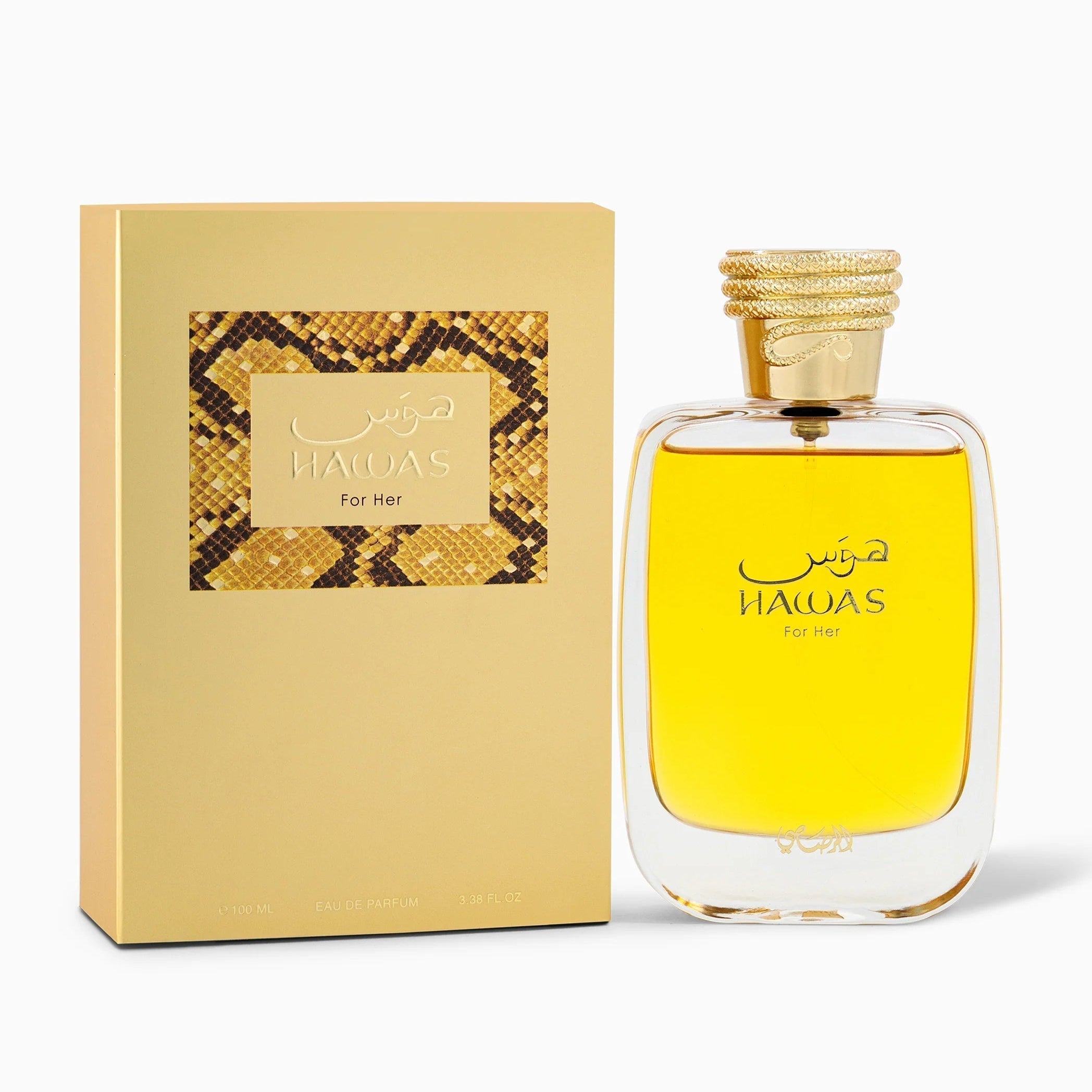 Rasasi Hawas For Her 100ml Eau de Parfum perfume bottle