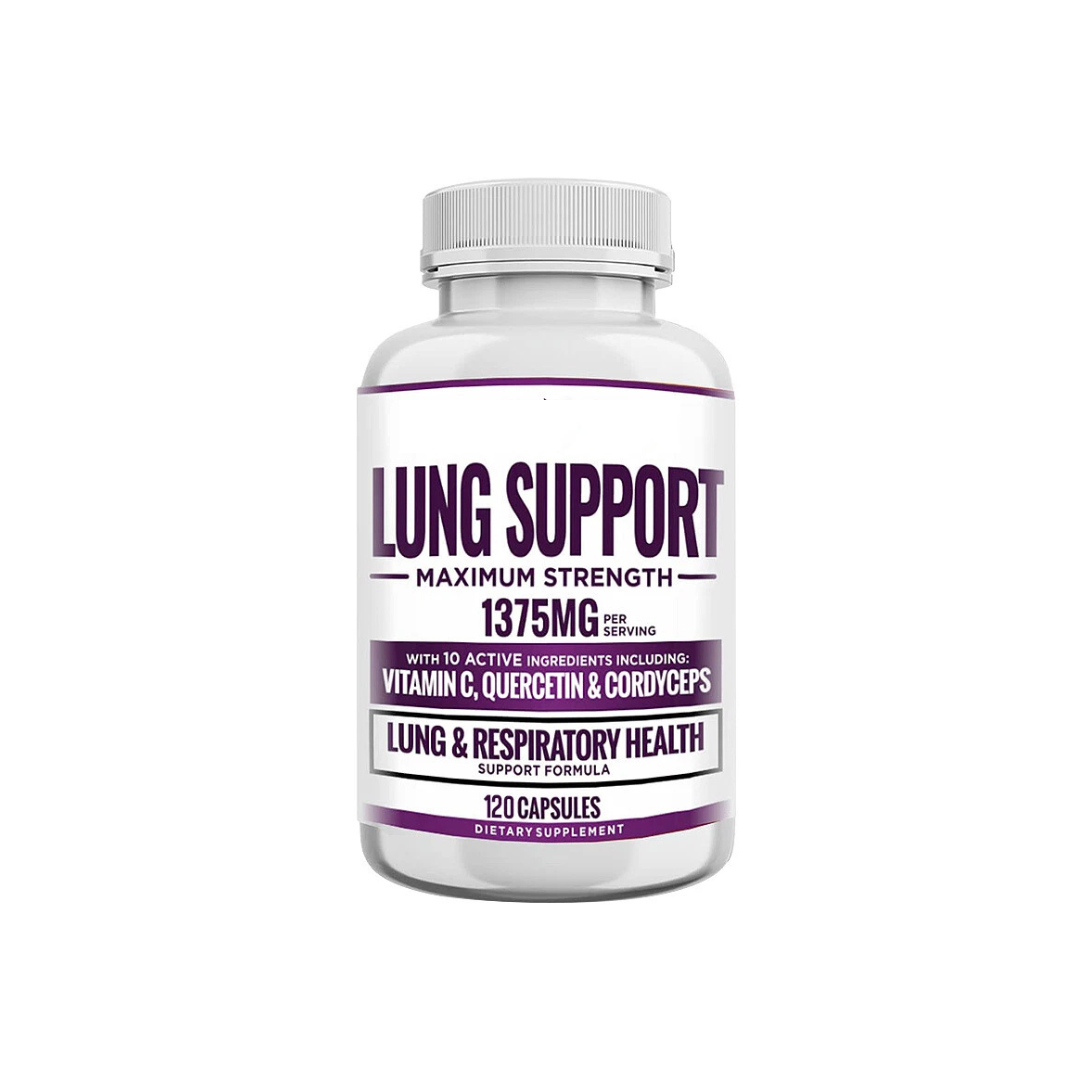 Lung Support Max Strength Supplement Respiratory Health Cleanse Detox Clear Lung