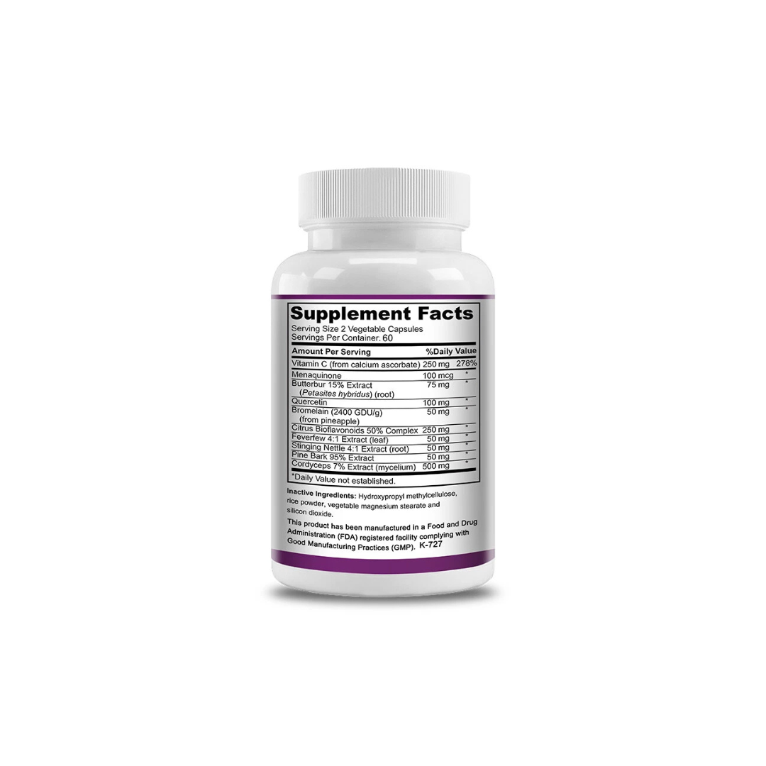 Lung Support Max Strength Supplement Respiratory Health Cleanse Detox Clear Lung