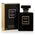 Chanel Coco Noir perfume bottle and packaging on a white background