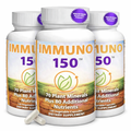 IMMUNO 150 (3 Pack) – Immune Support | 150 Capsules | Plant-Based Nutrients Supplement