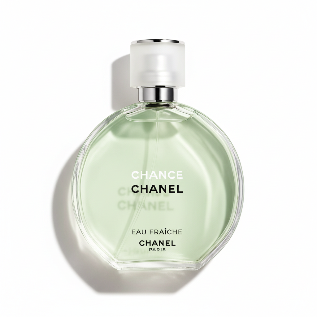 Chanel Chance Eau Fraiche EDT 100ml sealed bottle on white background
