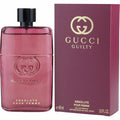 Gucci Guilty Absolute pour Femme perfume bottle and packaging on a white background