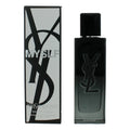 YSL perfume bottle and packaging on a white background