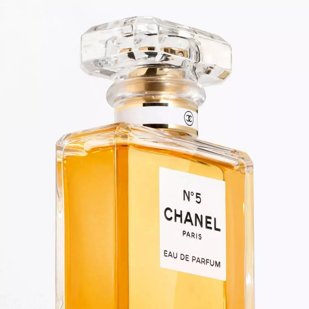 Luxury fragrance packaging of Chanel N°5 Eau De Parfum 100ml, perfume design