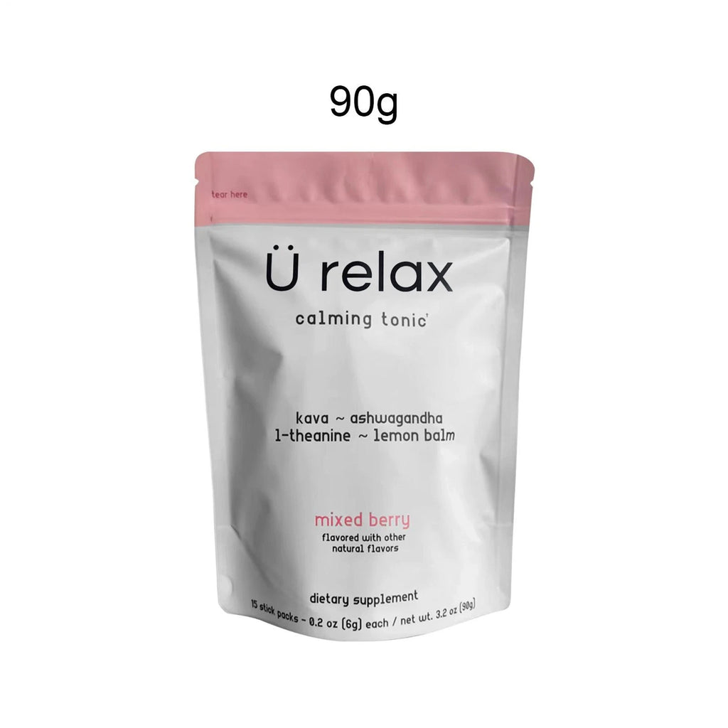 Ü Relax Calming Tonic (3 Packs) – Mixed Berry Stress Relief Supplement