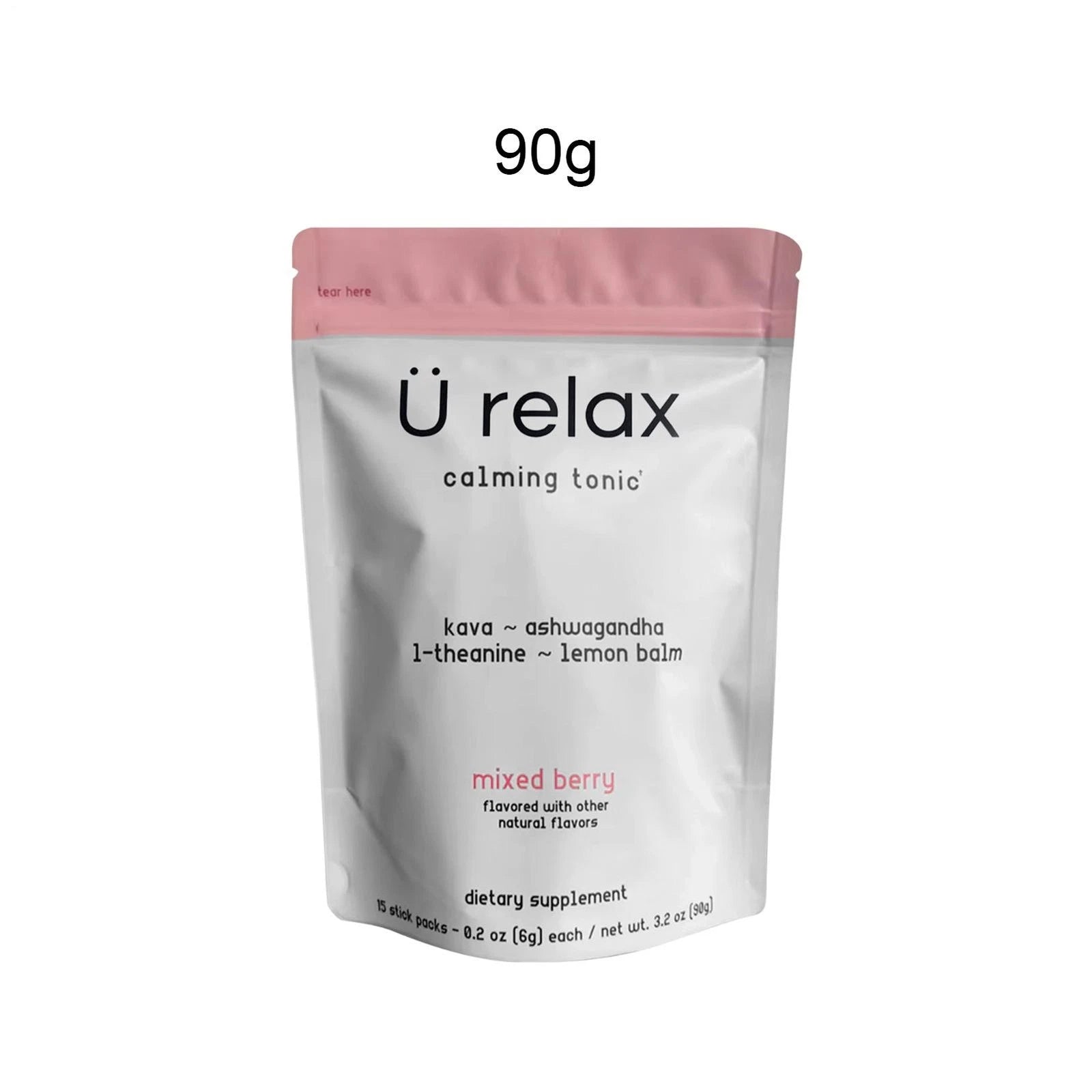 Ü Relax Calming Tonic (3 Packs) – Mixed Berry Stress Relief Supplement