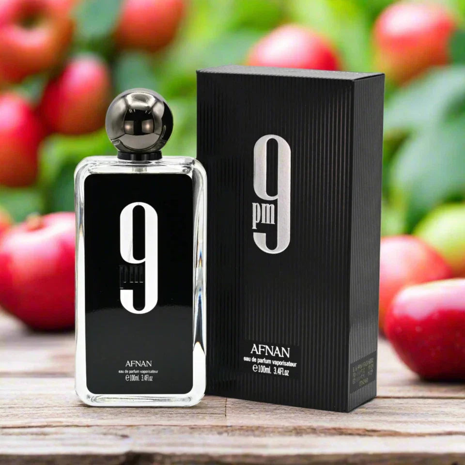 9 PM by Afnan Eau de Parfum Men's cologne 3.4 oz perfume bottle