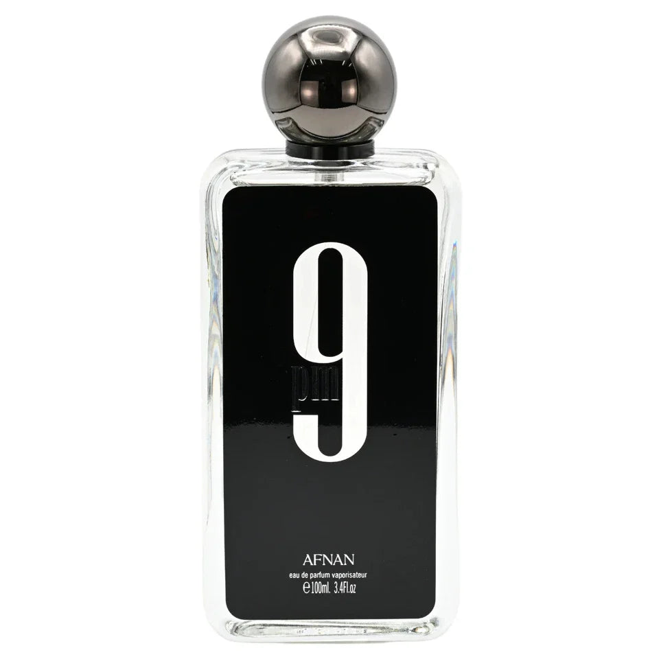 9 PM by Afnan Eau de Parfum Men's EDP 3.4 oz fragrance packaging